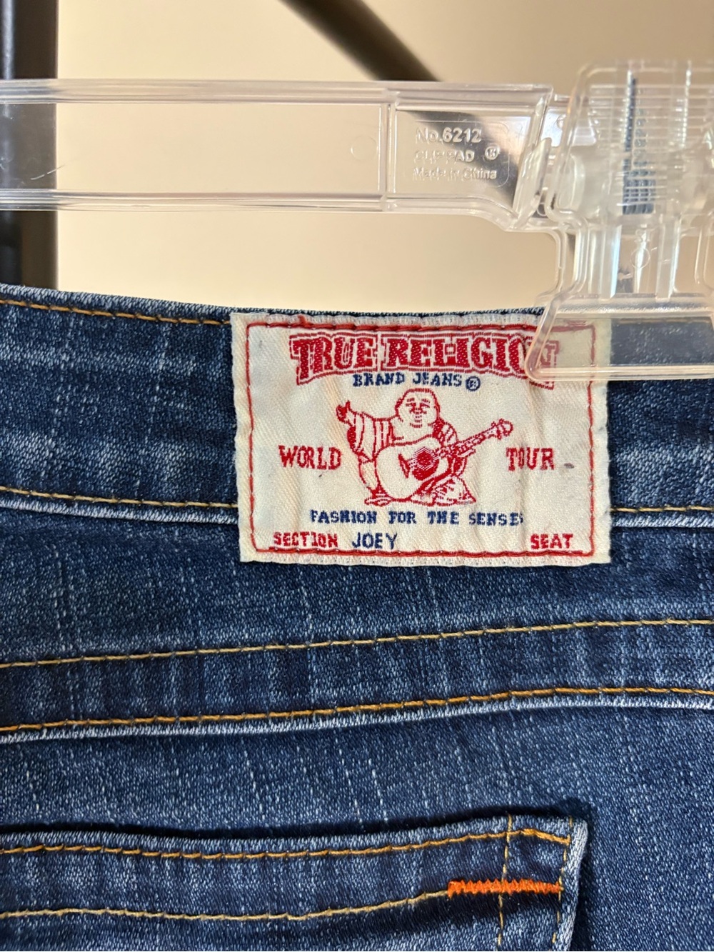 True Religion Joey Jeans - Low Rise Y2K - Picture 4 of 6
